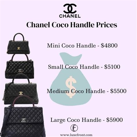 chanel bags coco handle|chanel coco handle size comparison.